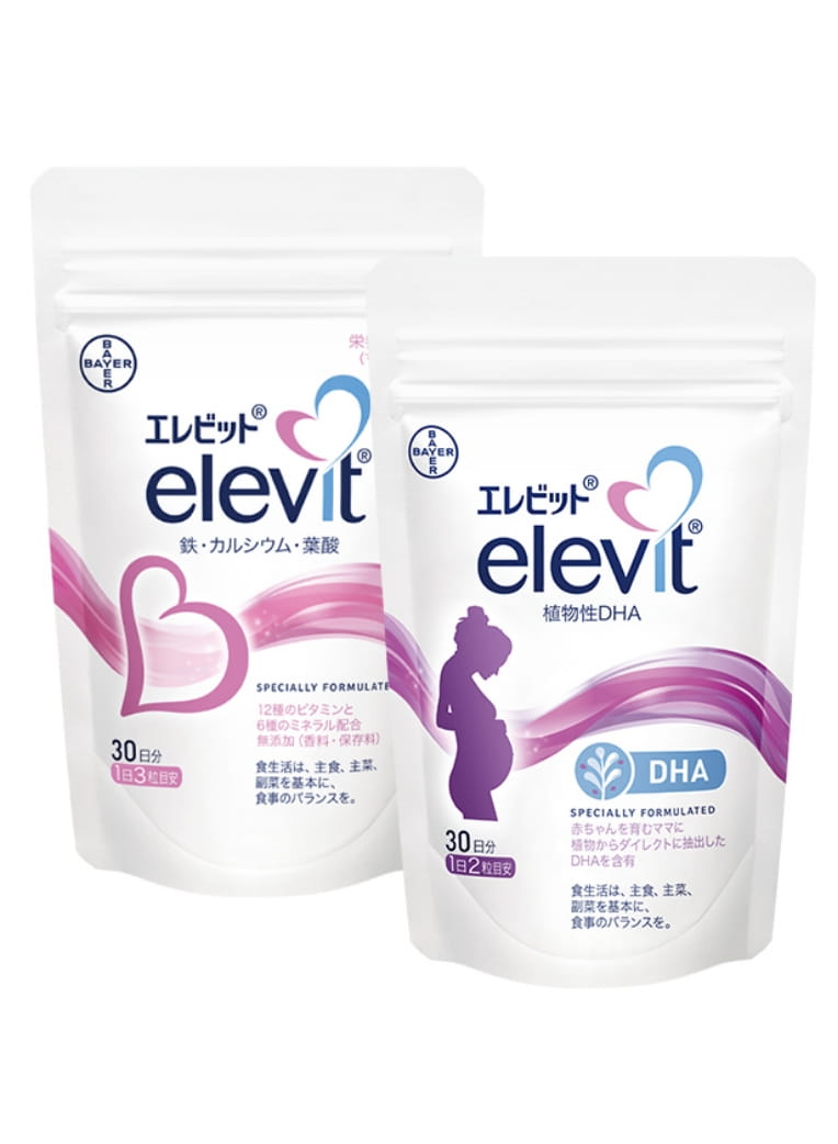 エレビット 植物性DHA（30日分）とエレビットのセット単品購入