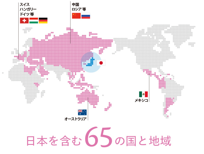 65の国と地域*2